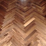 Custom Chevron Wooden Floors